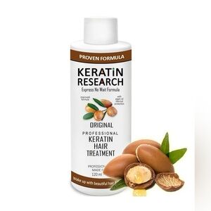 Keratin Research Hair Straightener Treatment Brazilian Keratin Pro Grade 120ml